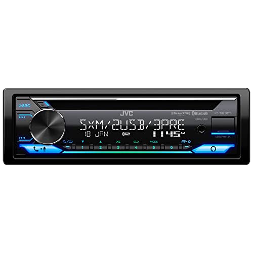 JVC KD-T925BTS Bluetooth Car Stereo Receiver with USB Port – LCD Display - AM/FM Radio - MP3 Player - Double DIN – 13-Band EQ (Black) JVC KD-T925BTS Bluetooth Car Stereo Receiver with USB Port – LCD Display - AM/FM Radio - MP3 Player - Double DIN – 13-Band EQ (Black)